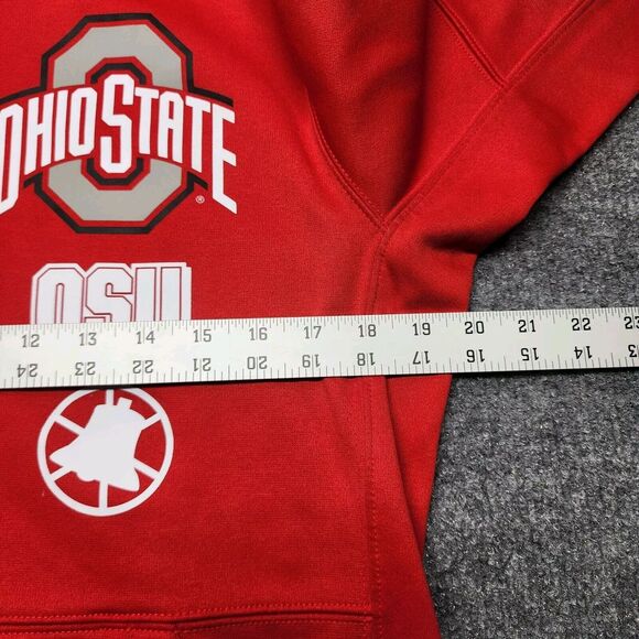 Nike Dri-Fit Ohio State Buckeyes hoodie on-field Size Small Embroidered - Picture 8 of 8